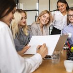 Women gathered together